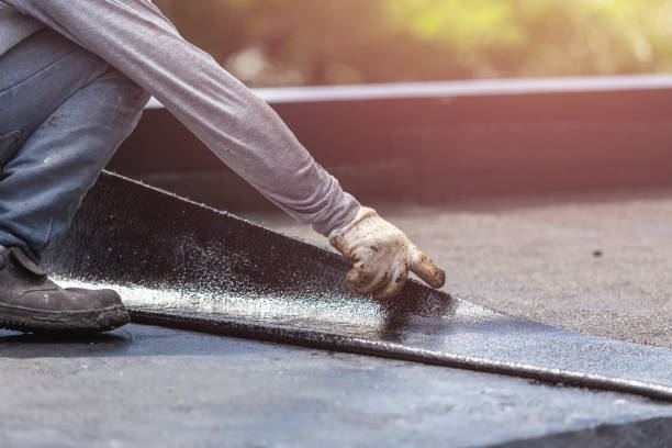 Professional Basement Waterproofing technician working in Bound Brook, NJ
